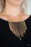 Paparazzi First Class Fringe - Gold