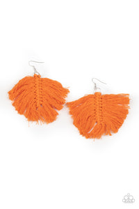 Paparazzi Macrame Mamba - Orange