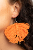 Paparazzi Macrame Mamba - Orange